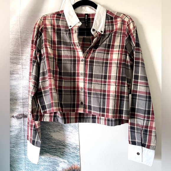 RVCA collared shirt New with Tags Small - Picture 1 of 3